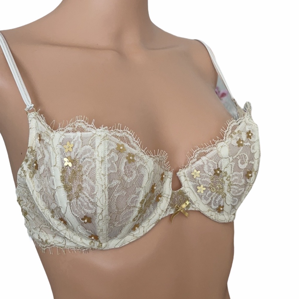 Victoria Secret Dream Angels lace balconet bra